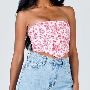Princess Polly bustier crop top